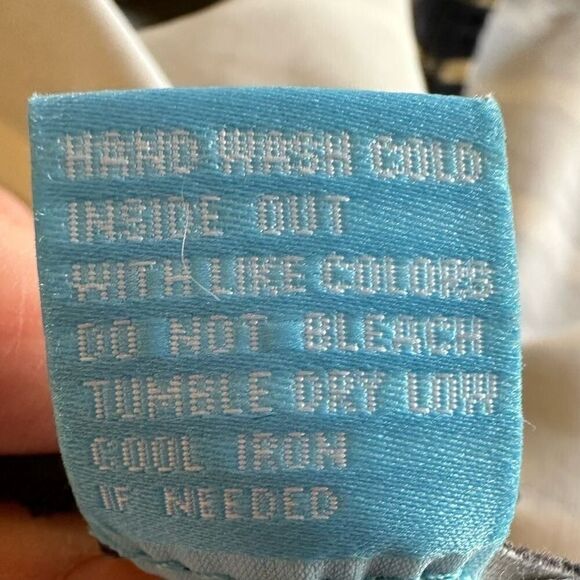 J. MCLAUGHLIN Women's Striped Catalina Mini Circle Skirt Black/Tan Size Large - Picture 5 of 5